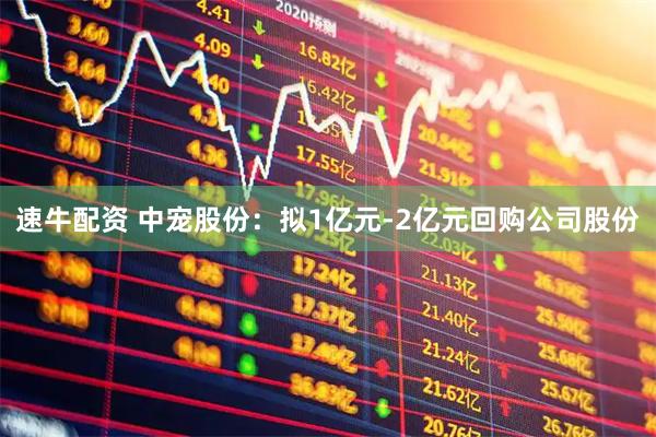 速牛配资 中宠股份：拟1亿元-2亿元回购公司股份