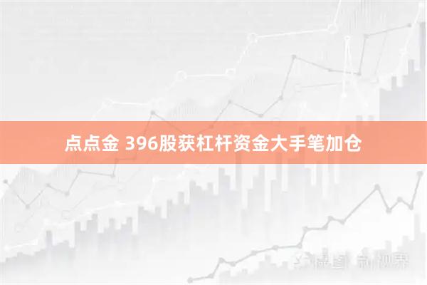 点点金 396股获杠杆资金大手笔加仓